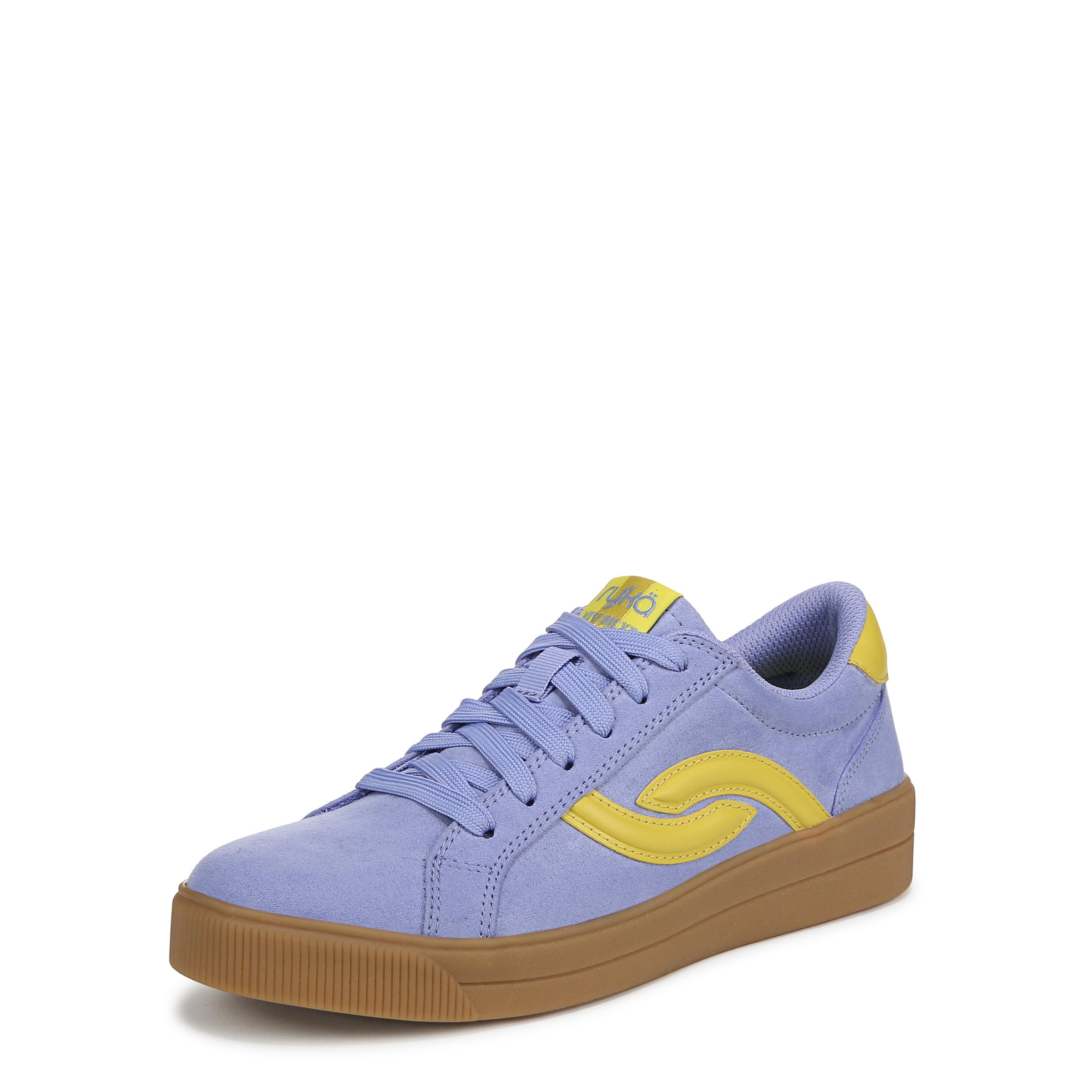 Ryka Womens Viv Next Court Inspired Shoes Blue Yellow 12 W