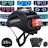 AIGLUN Smart Bike Helmet | Speed Display and Back LED Lights with Turn Signals| Road Bicycle Helmets for Adults: Men, Women
