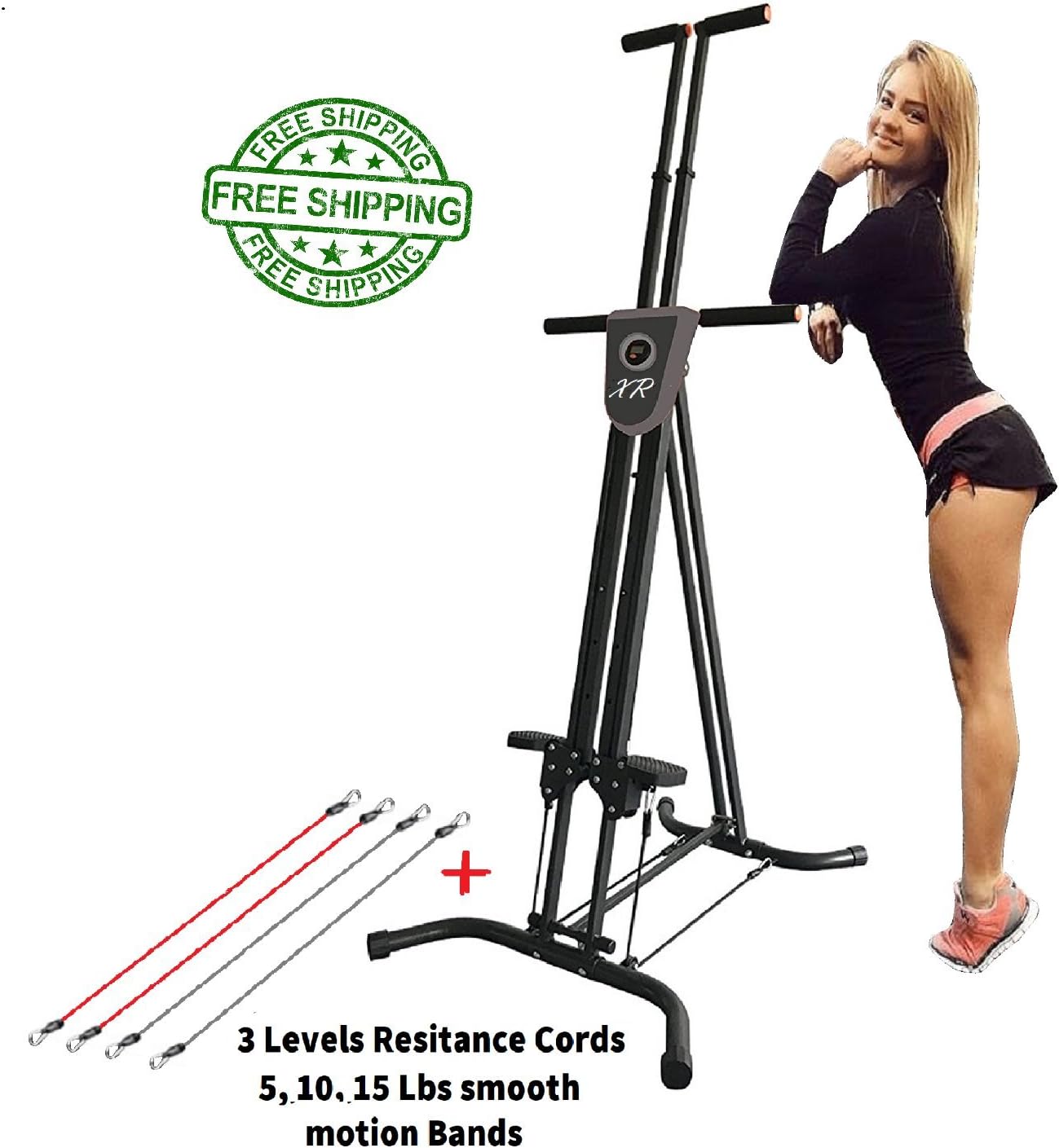 X Factor Vertical Climber Stair Climbing Cardio Machine, Step Machines