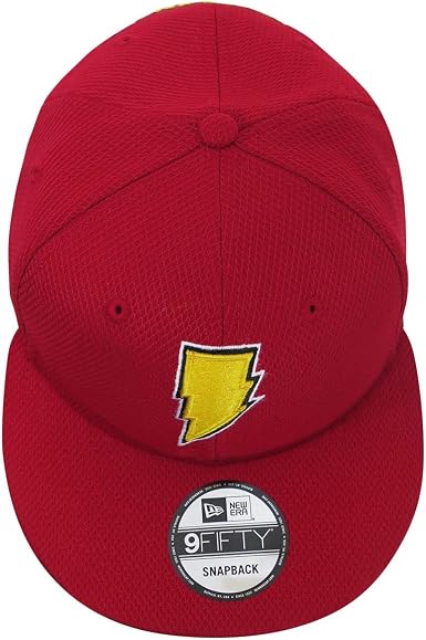 Dc Comics Shazam Symbol 9fifty Snapback Cap Red At Amazon Men S Clothing Store Star mark strong offers an update on the dc sequel shazam! dc comics shazam symbol 9fifty snapback cap red
