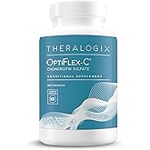 Theralogix OptiFlex-C Chondroitin Sulfate - 90-Day Supply - Chondroitin Capsules - Support Healthy Joint Function and Mobility - Joint Support Supplement for Women & Men - NSF Certified - 180 Capsules