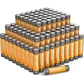 Upgrade 36-Pack AAA Alkaline Batteries,1.5 V,10-Year Leak-Free Shelf Life | Triple AAA Batteries for Everyday and Household Devices,Reliable Performance