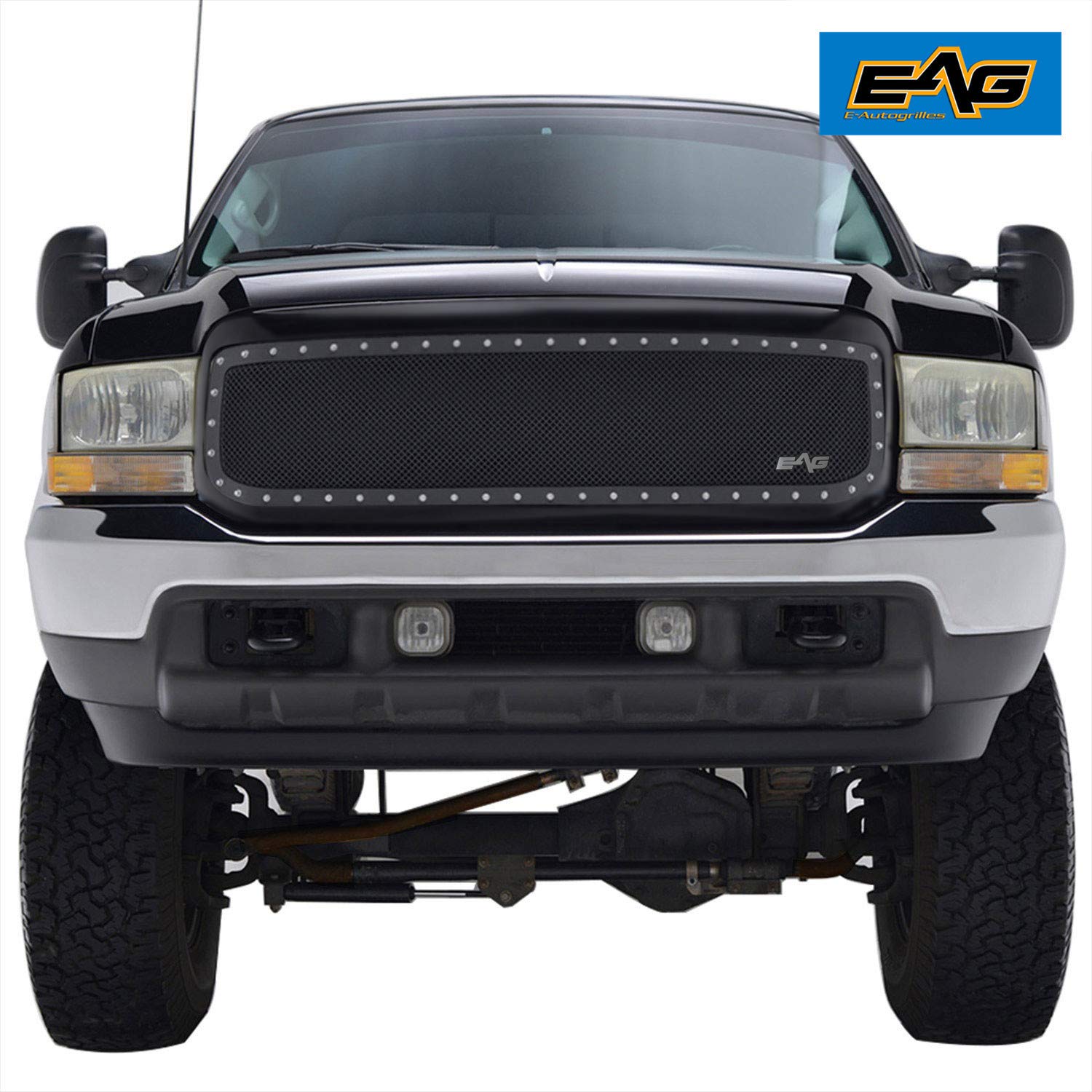 EAG Stainless Steel wire mesh Front Grille Fit for 9904 Ford Super Duty F250 F350 F450 F550