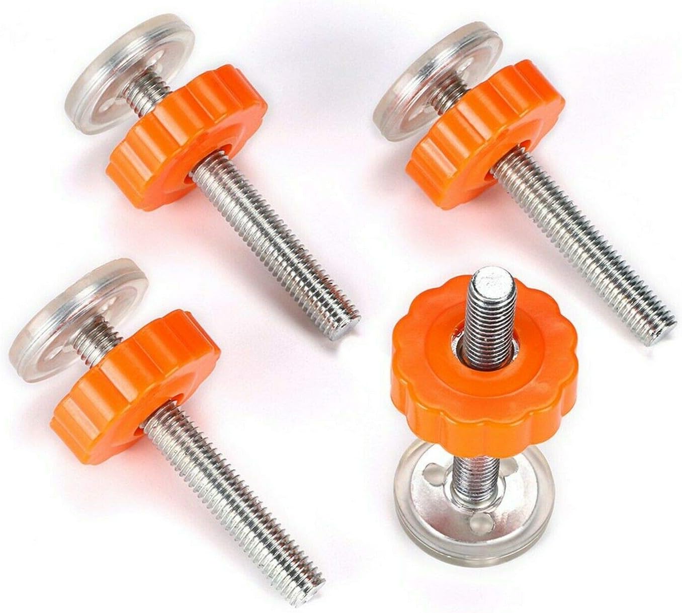 Pressure Mounted Gates Threaded Spindle Rods Screw Bolts Kit for Baby Gates Stair Gates, Dog