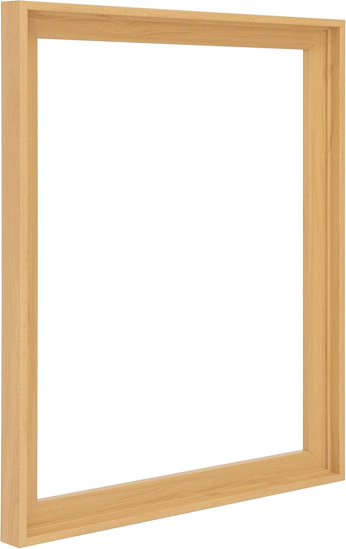 Pixy Canvas 9x12 inch Floater Frame for Canvas Paintings, Wood Panels