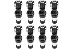 BLPextrm Fuel Injectors Compatible with 2001-2007 Chevy Silverado Suburban Tahoe Sierra 1500 2500 3500 Yukon Escalade 4.8L 5.3L 6.0L Replace#17113698,17113553, FJ315, FJ10062,25317628 2Holes 8PCS