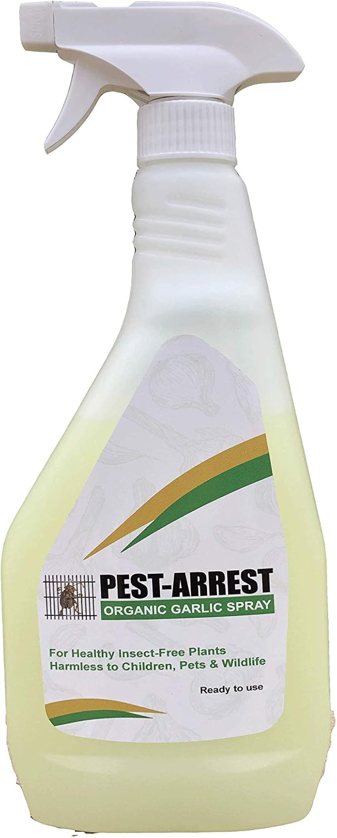 Insecticide Organic Garlic Aphid Caterpillar Whitefly Slugs Snails Bugs