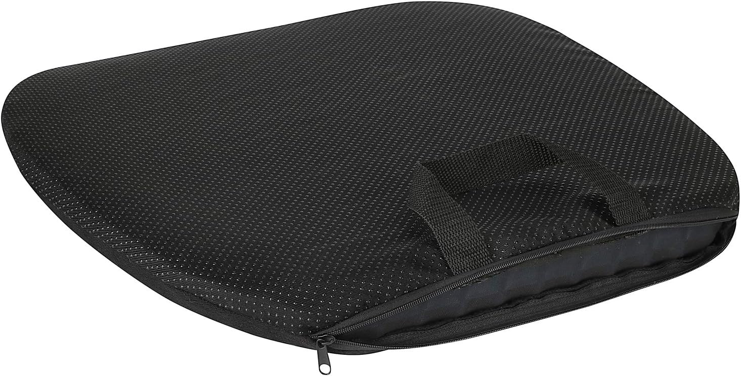FOMI Premium All Gel Orthopedic Seat Cushion Pad for Car, Office Chair, Wheelchair, or Home. Pressure Sore Relief. Ultimate Gel Comfort, Prevents Sweaty Bottom, Durable, Portable: Health & Personal Care