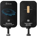 Type C Wireless Charging Receiver, CHGeek USB-C Qi Receiver Module Wireless Charger for Pixel 5'' LG G5 V20 ZTE Axon 7 Nexus 6P 5X HTC 10 Oneplus 3 2 Huawei P9(NOT block fingerprint sensor)