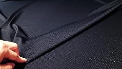 Pico Textiles 1 Yard – Black Polyester Pro Mesh