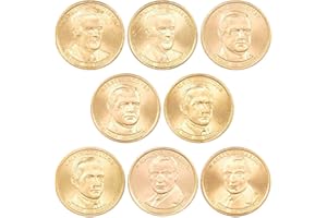 PROFILE COINS & COLLECTIBLES 2014 P&D Presidential Dollar 8 Coin Set BU Uncirculated Mint State $1