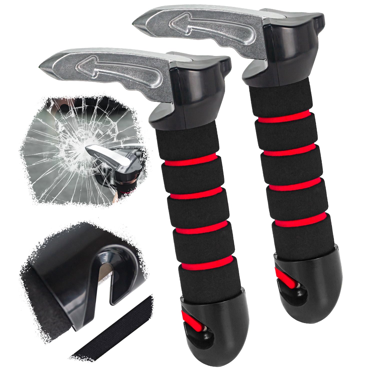 Photo 1 of Shouken 2 Packs 3 in 1 Car Door Handle for Elderly-Car Handle Assist for Elderly - Vehicle Support Handle - Standing Mobility Aid Tool for Elderly-Car Door Latch Handle for Seniors