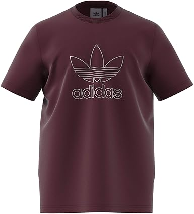 adidas burgundy crew neck