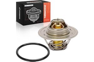 A-Premium Engine Coolant Thermostat with Seal Compatible with Volkswagen Jetta, Passat 1998-2005, Golf, Beetle 1998-2006, Jet