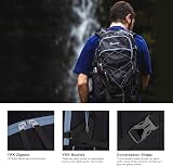 MOUNTAINTOP 40L Hiking Backpack Water Resistant Trekking Rucksack 55x33x20cm view 8