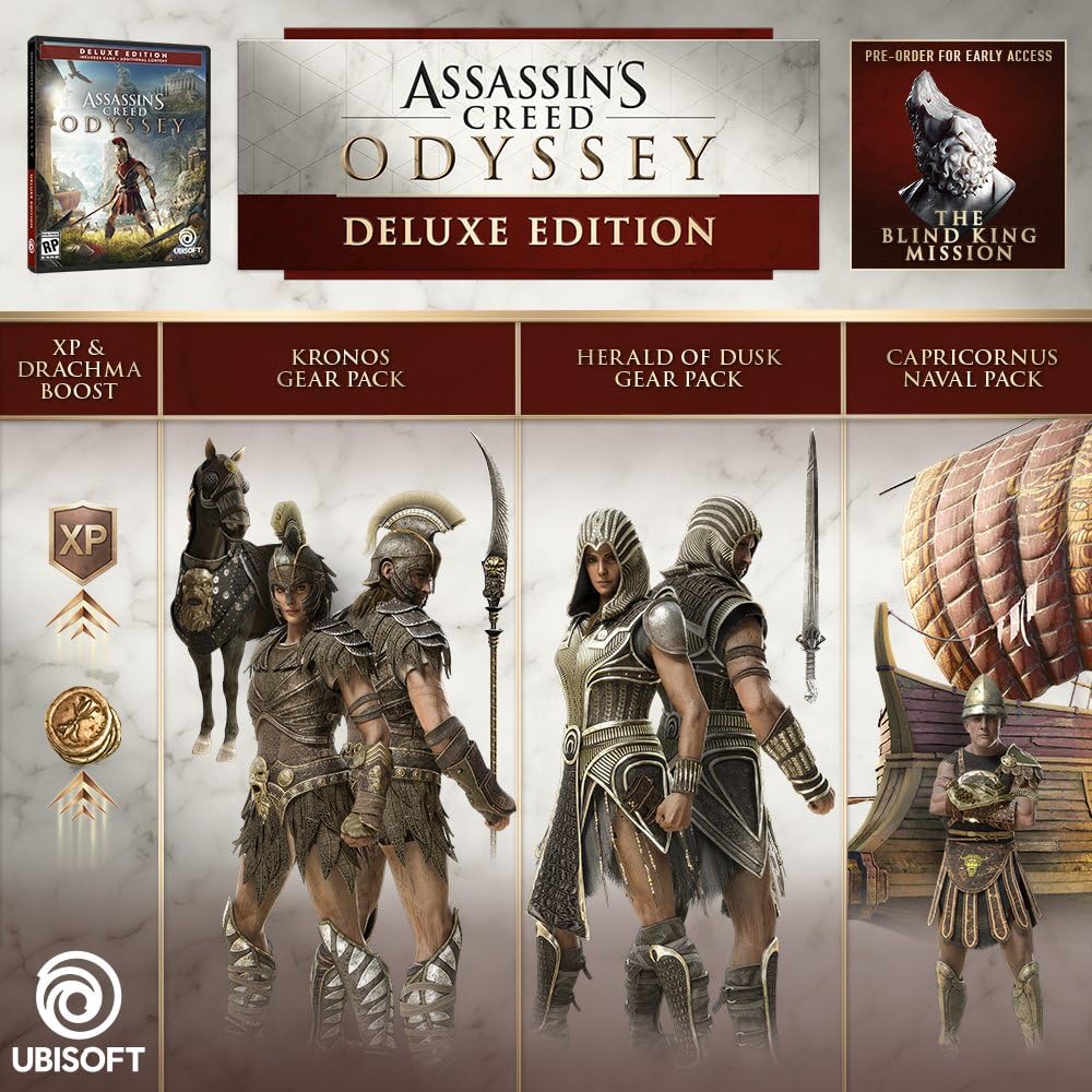 AC Odyssey Editions Any information about the gear? (Kronos/Herald of Dusk gear packs