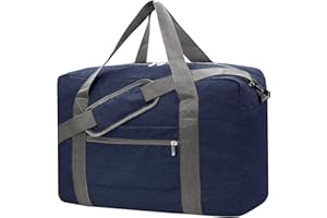 BEURLIKE For Spirit Airlines Personal Item Bag 18x14x8 Foldable Carry on Bags for Airplanes Travel Duffel Bags for Women and Men