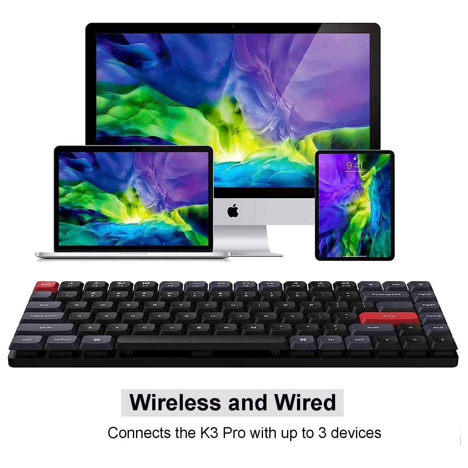 Mua Keychron K3 Pro Ultra-Slim QMK/VIA Wireless Custom Mechanical ...