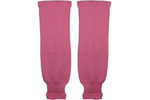 TronX SK80 Knit Ice Hockey Socks (Bubble Gum Pink 20 Inch)