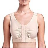MARENA B2 Adjustable Shirred Front Shoulder Closure Post-Surgical Bra