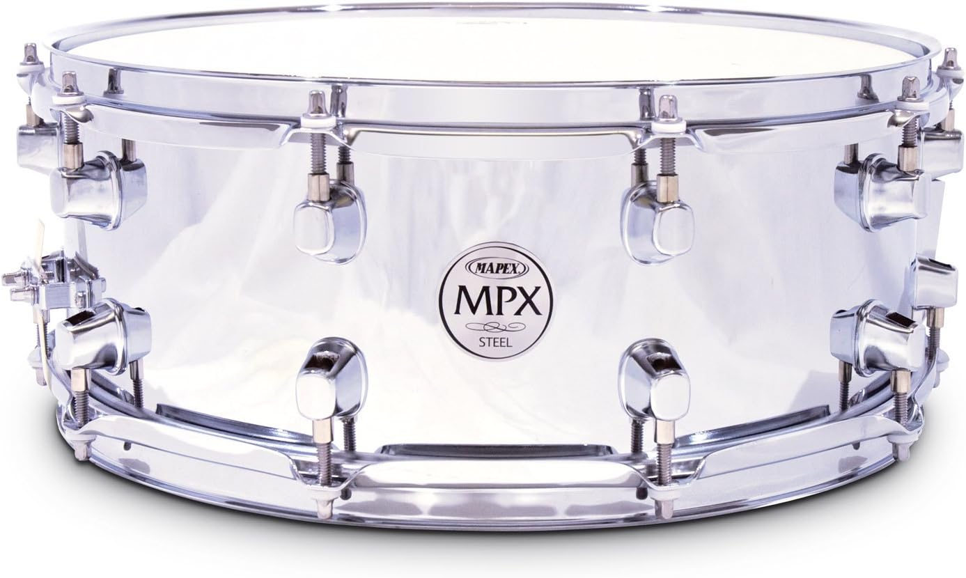 MAPEX MPX 14 x 5,5 tambores de acero trampas de Metal: Amazon.es: Amazon.es