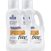 Natural Chemistry Phosfree Phosphate Remover, 2 Liter, 2 Pack | Quick and Easy to Use, Improves Filter Performance, Reduces Pool Maintenance