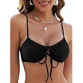 ZAFUL Womens Underwire Bikini Top Push Up Bathing Suit Tops Padded Large Bust Swimsuits Tops Only 2026