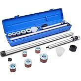 Orion Motor Tech Cam Bearing Removal and Installation Tool Set | Complete Camshaft Bearing Tool Kit with 1-1/8 to 2-2/3 Inch 