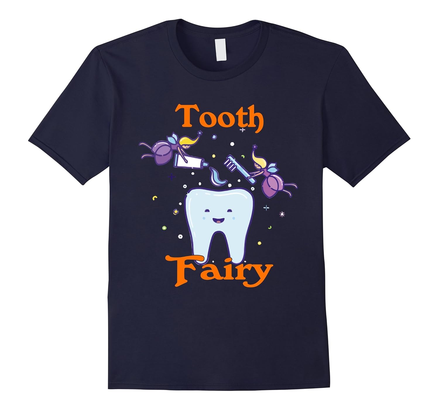 Tooth Fairy Halloween Costume T-shirt for Women and Girls-ANZ