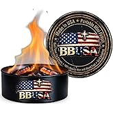 Branded Boards Campfire in a Can - Made in USA - Portable Mini Fire Pit for Marshmallows &amp; S&rsquo;Mores - Hiking, Backpacking, Hunting, Fishing &amp; Camping - Tactical Military, Emergencies &amp; Survival