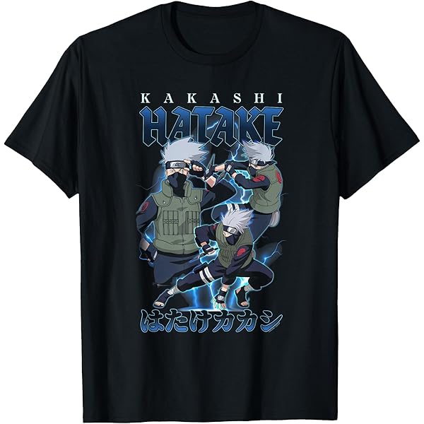 NARUTO カカシ Tシャツ 写輪眼のカカシTシャツ [NARUTO-ナルト- 疾風伝] | キャラクター