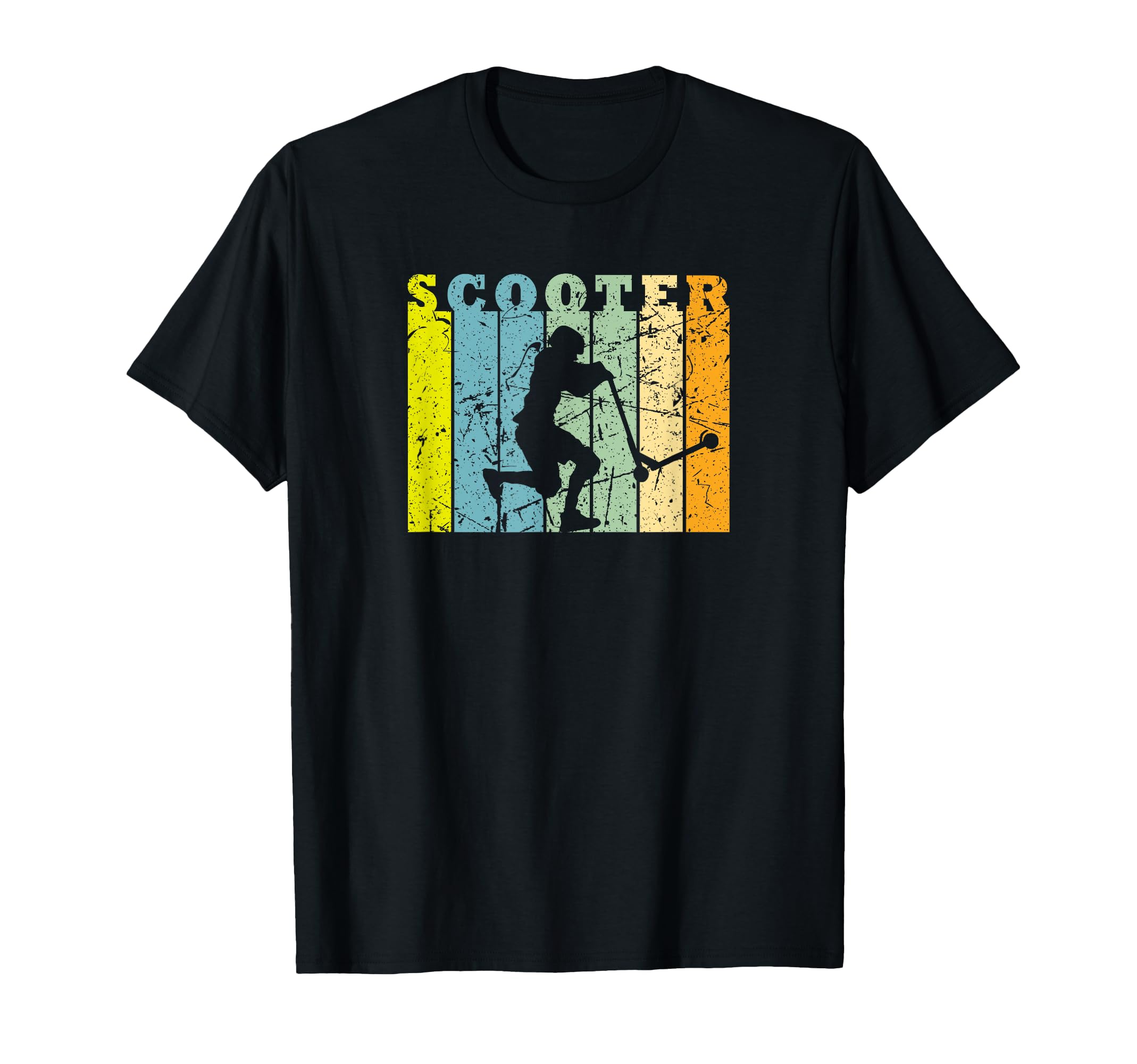 Stunt Scooter Kickscooter Kick-Scooter Stuntscooter Retro T-Shirt