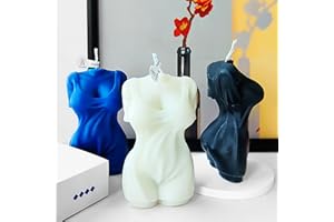 EVERELAM Multi-Purpose Craft Mold - Silicone Candle Sling Body Mold for Resin Casting, Cake, Clay, Candle, Wax, Chocolate