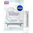 NIVEA Hidratante Labial Ultra Hialurônico 5,2g, Hidratação Profunda 24h, Lábios Macios, Ácido Hialurônico, Efeito Volume Imed