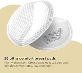 Vital Baby Nurture Ultra Comfort Breast Pads 56pk Disposable Nipple Shields view 2