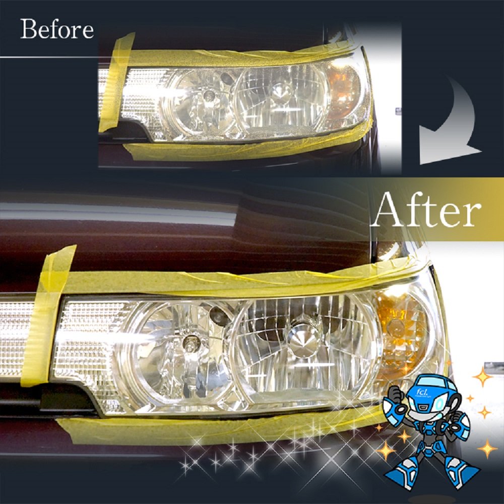 Mua Fcl エフシーエル ヘッドライトクリーナーキット 研磨剤 コーティング 専用クロス2枚付き Tren Amazon Nhật Chinh Hang 21 Fado