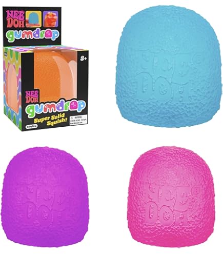 Schylling NeeDoh gum dreamdropなど　3点セット Amazon.com: Schylling NeeDoh Gumdrop Textured Sensory Fidget