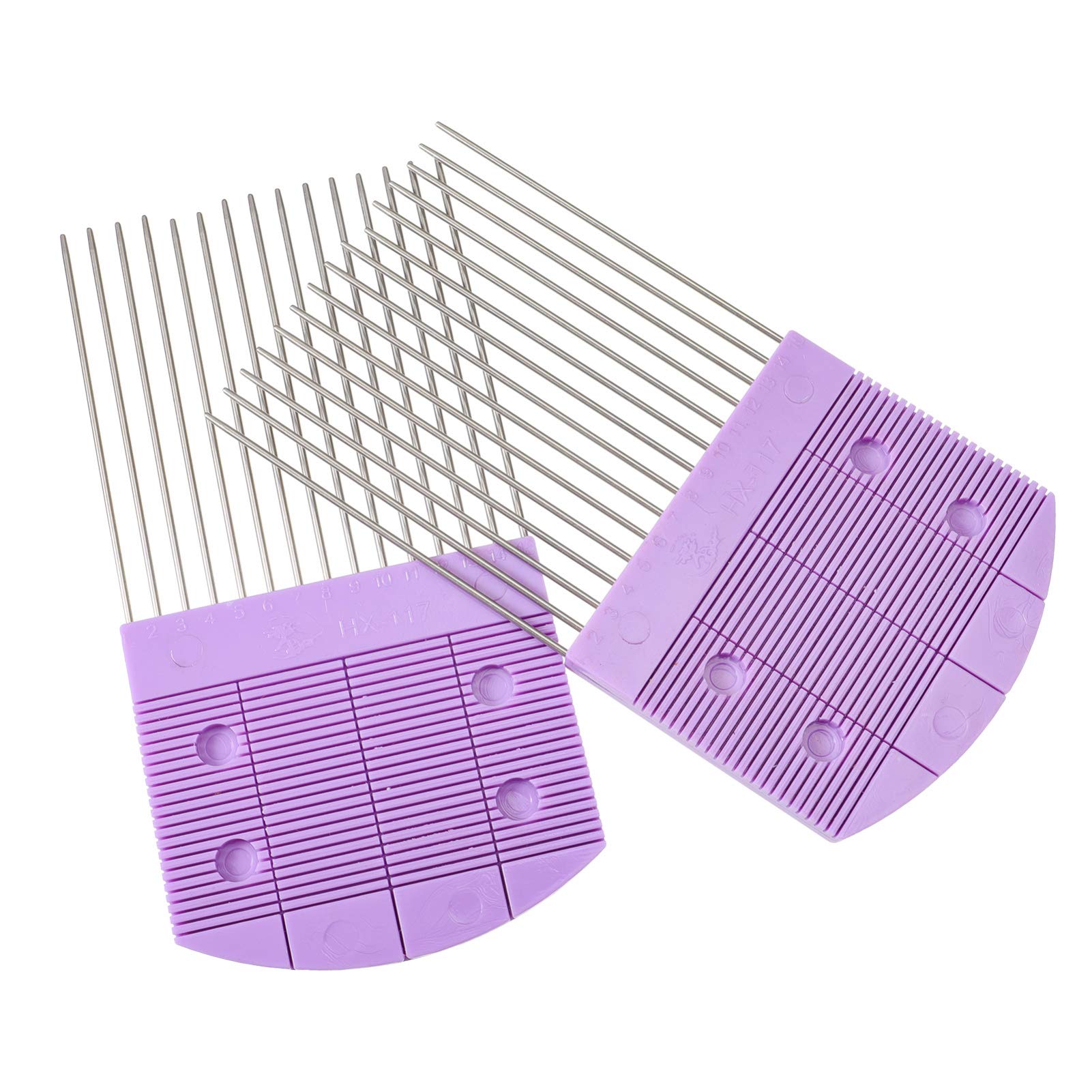Artibetter 2Pcs Quilling Comb DIY Paper Carding Craft Quilling Tools DIY Combs