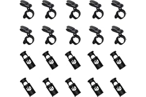 HOOSUN 20 Pack Garden Flag Clips And Stoppers,Tiger Clips For Garden Flag Holders,Garden Flag Stoppers,Garden Flag Holder Clips For Small Flags,Garden Flag Accessories Decorative Garden Flag Holder