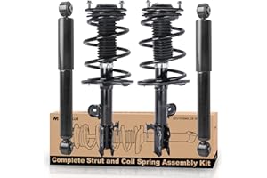 MOSTPLUS Front Pair Complete Struts Spring Assembly 172275 172276 1331622L 1331622R 349024 Compatible with 2006 2007 2008 Toyota RAV4