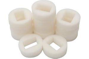 LTWHOME Replacement Foam Pre-Filters Fit for Drinkwell 360 Plastic Pet Fountain,Not Suitable for Stainless Steel Fountain (Pack of 12)