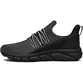 LARNMERN Slip On Steel Toe Work Shoes Men's Slip Resistant Safety Sneaker Lightweight Comfortable Shoe