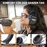 PROTEAR Rechargeable Ear Defenders with Bluetooth FM/AM Radio SNR 30dB view 6