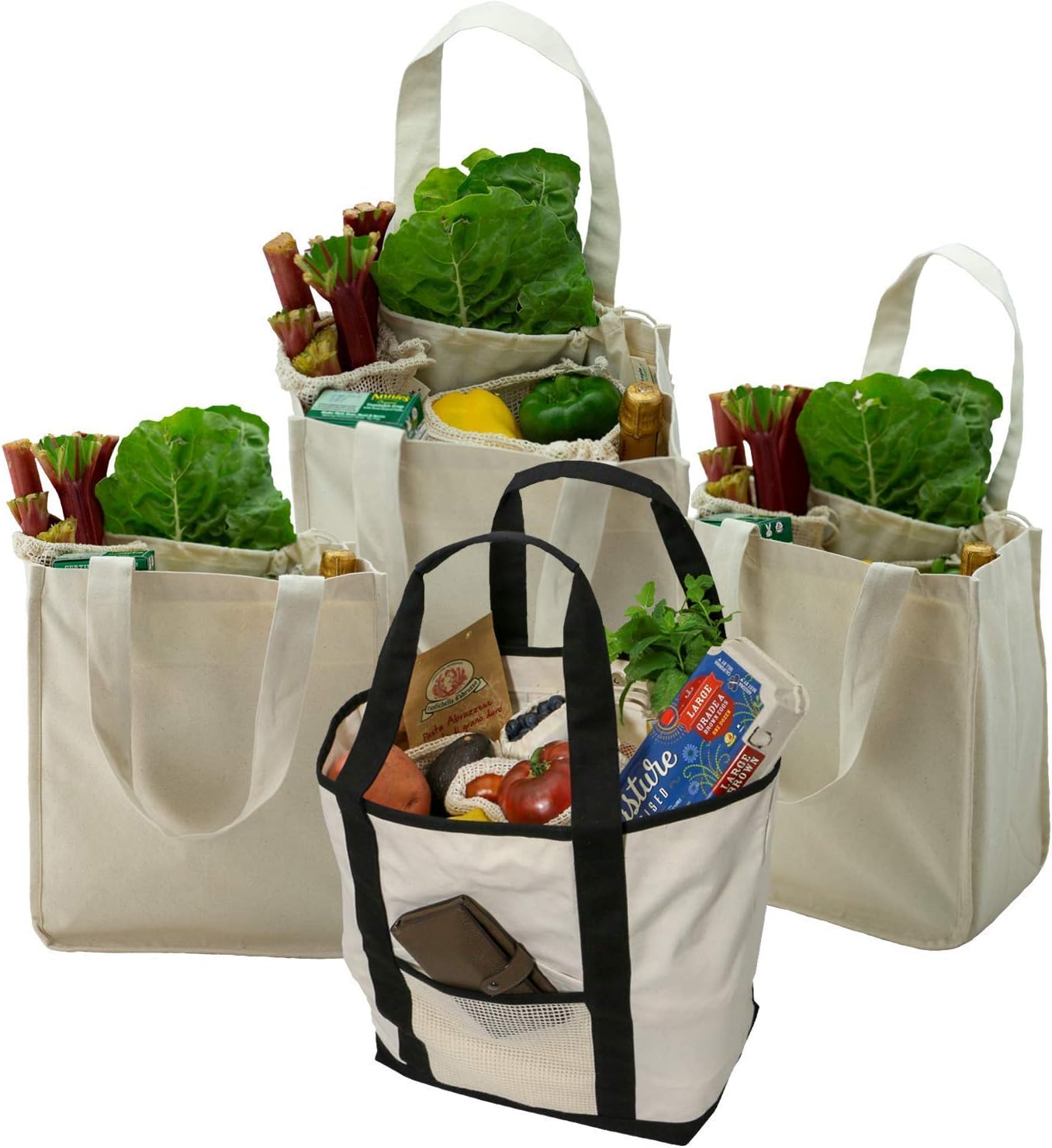 Best Choice Simple Ecology Matching Super Strength Xl Tote Bundle Save 4 Natural Black Affordable Sonoritaaparelhosauditivos Com Br