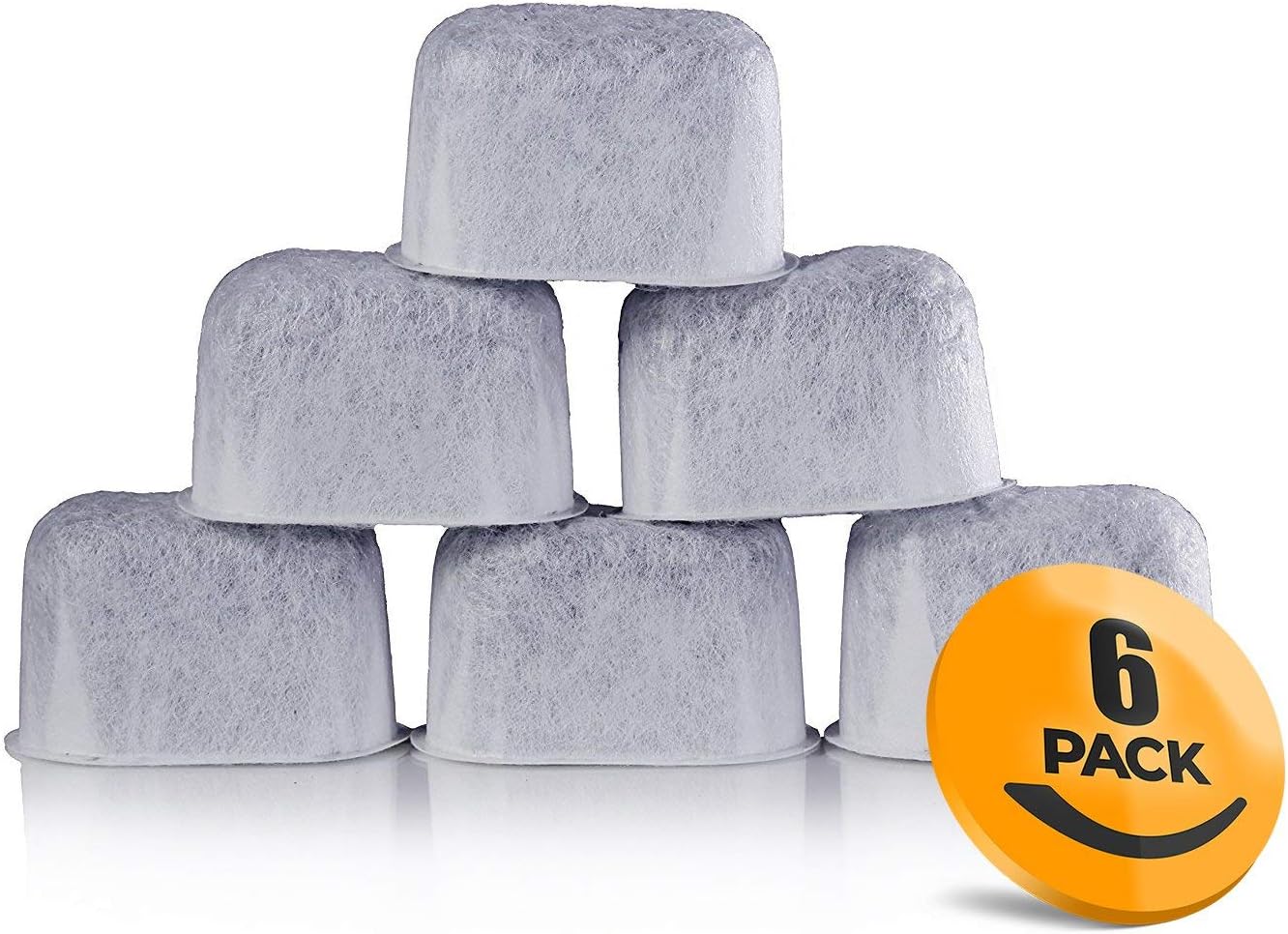 oineke Breville BWF100 Compatible Water Filters (Activated Charcoal) (6-Pack/6Pcs)