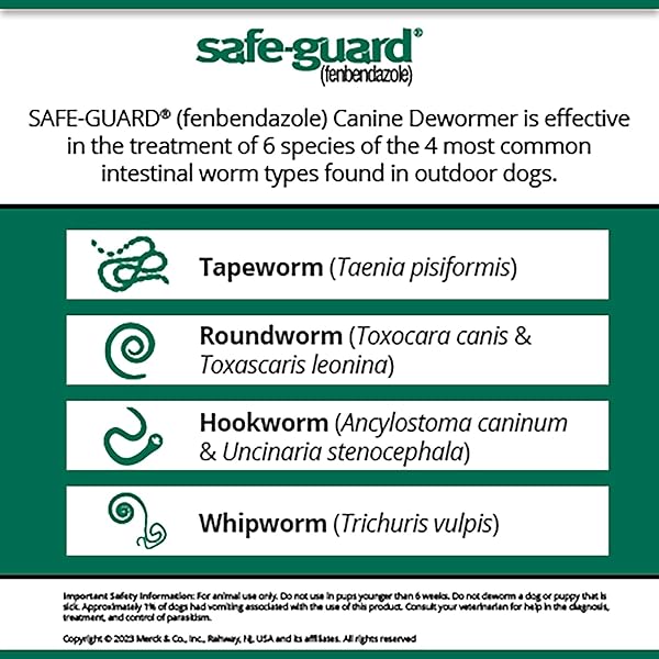 PRO-SENSE SAFE-GUARD 4, CANINE DEWORMER FOR DOGS, 3-DAY TREATMENT