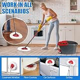 DRSUMLF 5pk Mop Replacement Heads for Vileda 1 Tank System Microfiber Deep Clean view 2