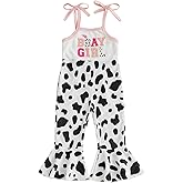 Socutebabe First 2nd 3rd 4th 5th Birthday Outfit Girl B Day Jumpsuit Toddler Halter Romper Bell Bottoms Outfits For Girls