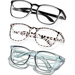 SQIMZAR 3 PCS Safety Glasses Goggles For Women