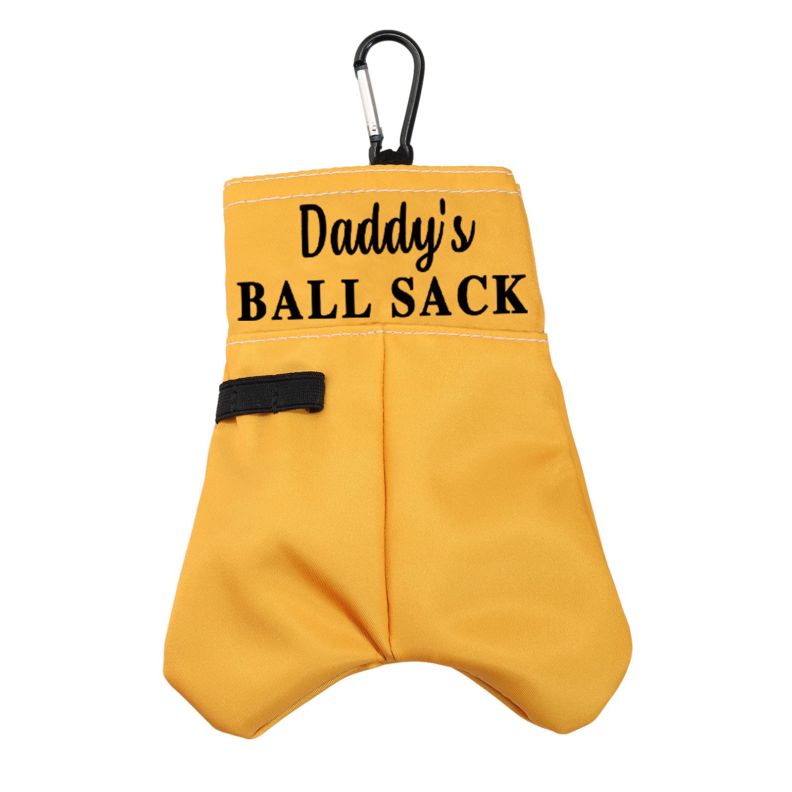 通用 Funny Dad/Grandpa Golf Gift Ball Sack Golf Ball Storage Bag Golf Club Gift Ball Pouch Sack Gag Gift (Daddy BS)